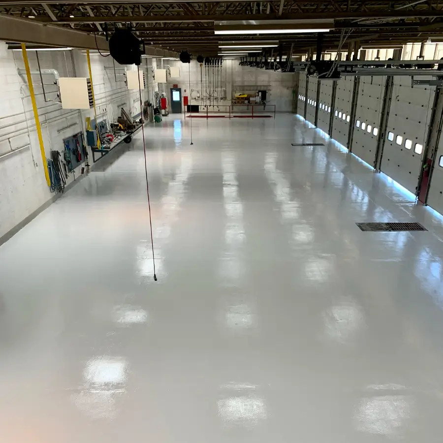 Professional garage floor coating installation in Utah